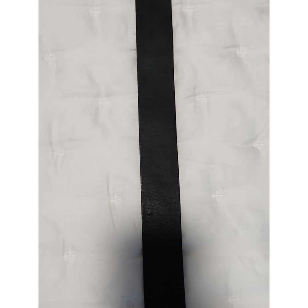 Brave 1992 Leather Belt Black Hardware Size 34 New With Tag - Picture 12 of 16
